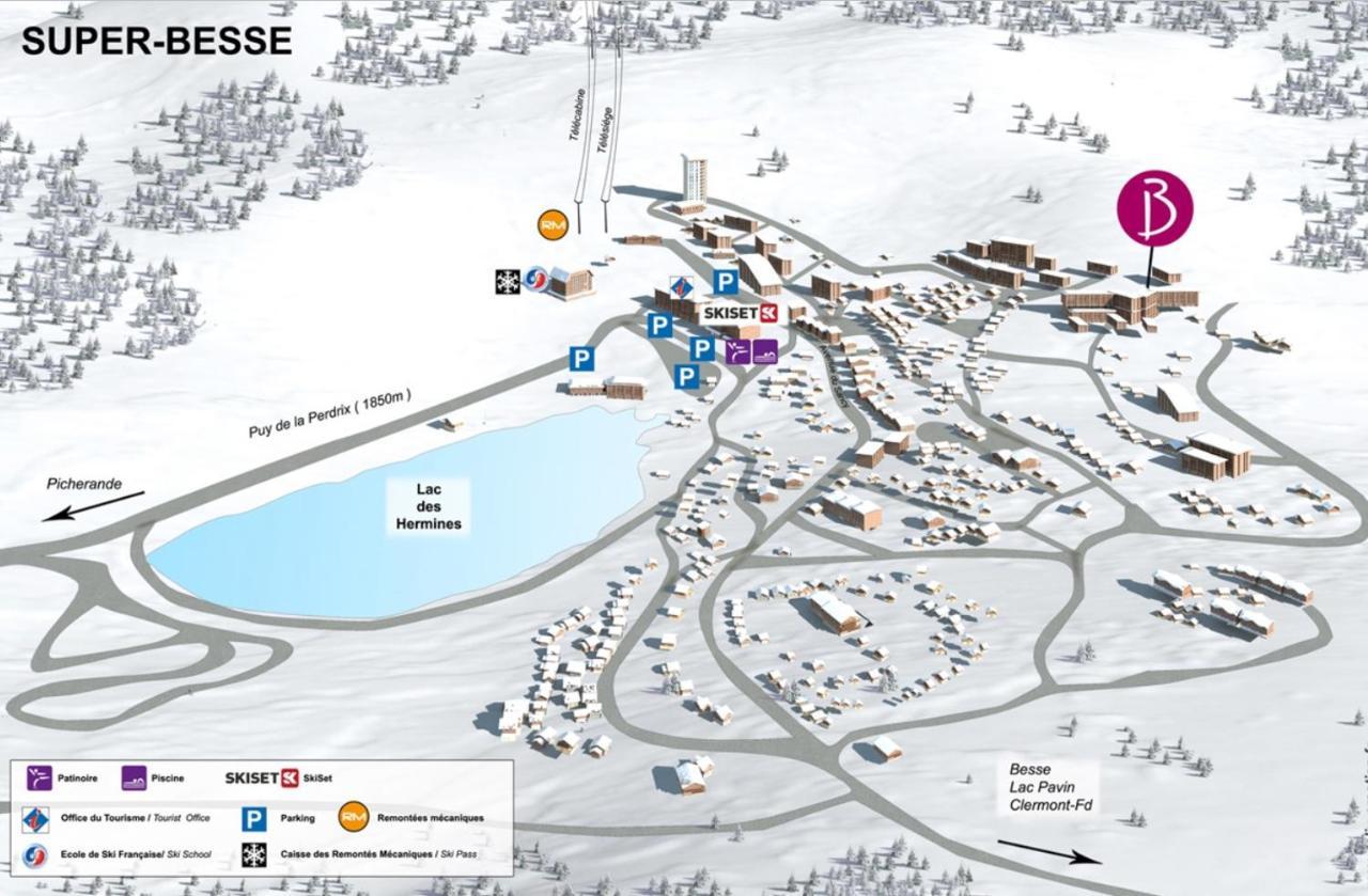 Super-Besse Residence Le Lac Bleu Serviere Chez Lorenzo Et Severine ภายนอก รูปภาพ
